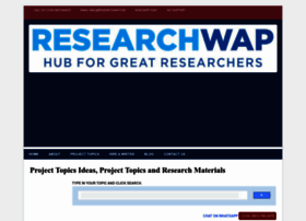Researchwap.net thumbnail