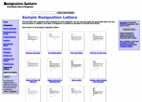 Resignationletters.biz thumbnail