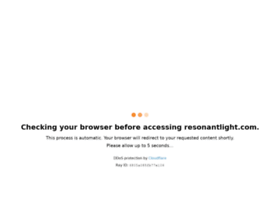 Resonantlight.com thumbnail