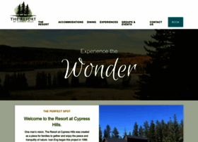 Resortatcypresshills.ca thumbnail