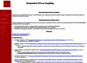 Respondentdrivensampling.org thumbnail