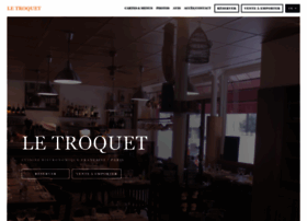 Restaurantletroquet.fr thumbnail