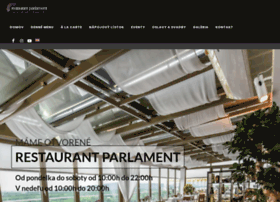Restaurantparlament.sk thumbnail