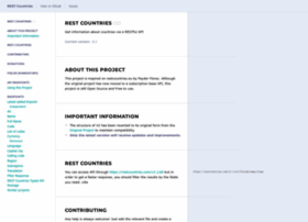 Restcountries.com thumbnail