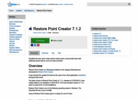 Restore-point-creator.updatestar.com thumbnail