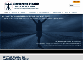 Restoretohealth.us thumbnail