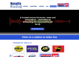 Resultsradiowv.com thumbnail