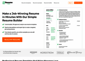 Resume-builders.net thumbnail