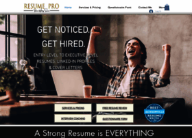 Resume-pro.com thumbnail