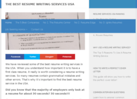 Resume-services-review.com thumbnail