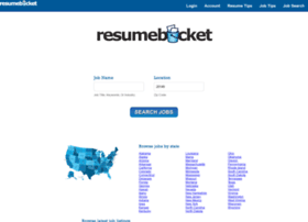 Resumebucket.info thumbnail