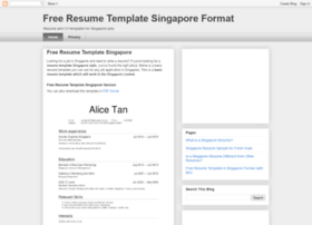 Resumetemplatesingapore.blogspot.sg thumbnail