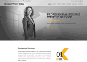 Resumewriterindia.com thumbnail