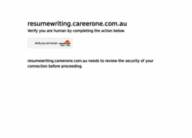 Resumewriting.careerone.com.au thumbnail