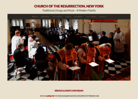 Resurrectionnyc.org thumbnail