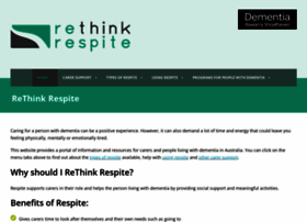 Rethinkrespite.com thumbnail