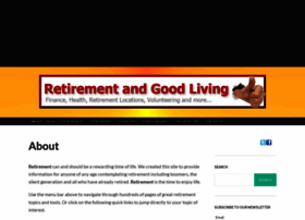 Retirementandgoodliving.com thumbnail