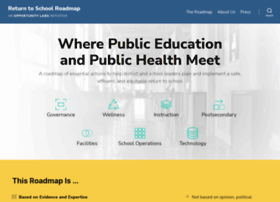 Returntoschoolroadmap.org thumbnail
