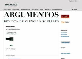 Revistaargumentos.iep.org.pe thumbnail