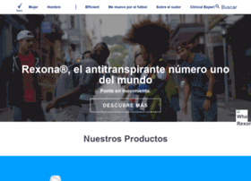 Rexona.com.mx thumbnail