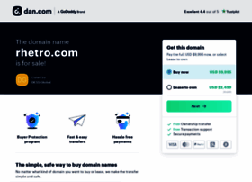 Rhetro.com thumbnail