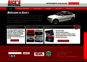 Ricksautodetailing.com thumbnail