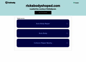 Ricksbodyshopsd.com thumbnail