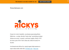 Rickyshalloween.com thumbnail