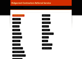Ridgecrestcontractors.com thumbnail