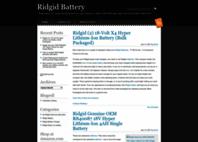 Ridgidbattery.com thumbnail