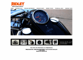 Ridleymotorcycle.com thumbnail