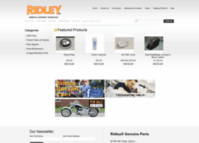 Ridleymotorcycleparts.com thumbnail