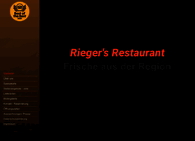 Riegers-restaurant.de thumbnail
