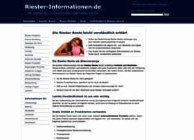 Riester-informationen.de thumbnail