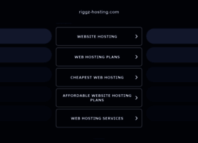 Riggz-hosting.com thumbnail