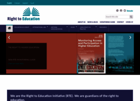 Right-to-education.org thumbnail