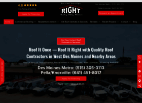 Rightroofing.com thumbnail