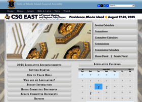 Rilegislature.gov thumbnail