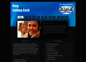 Ringcallingcard.com thumbnail