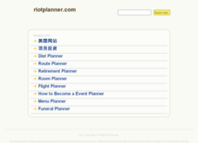 Riotplanner.com thumbnail