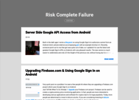 Riskcompletefailure.com thumbnail