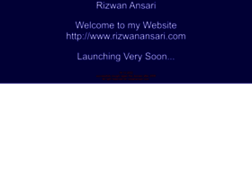 Rizwanansari.com thumbnail