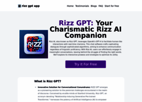Rizzgptapp.ai thumbnail