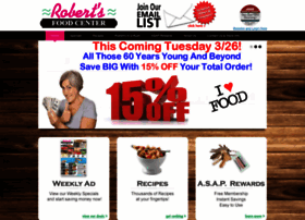 Robertsfoodcenter.com thumbnail