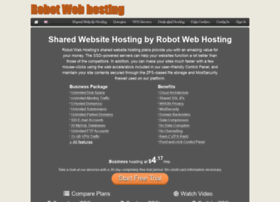 Robotwebhosting.com thumbnail