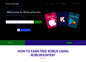Robuxhunter Com At Website Informer Google Visit Robuxhunter - robux ascii art