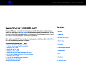 Rocklists.com thumbnail