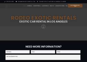 Rodeoexoticrentals.com thumbnail