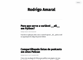 Rodrigoamaral.net thumbnail