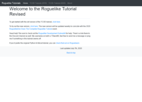 Rogueliketutorials.com thumbnail